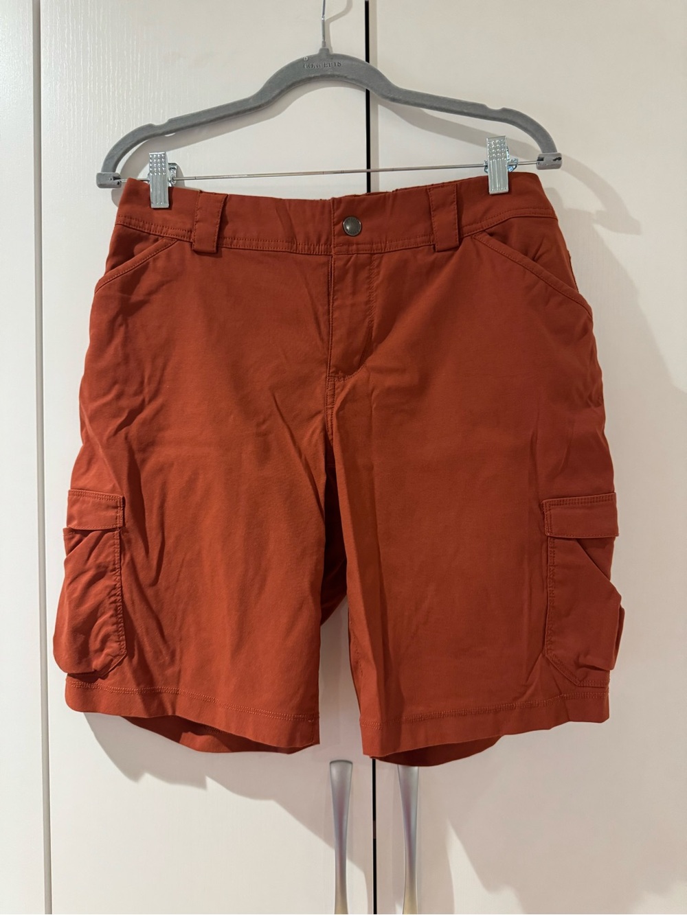 Duluth Trading Co Rust-Colored Cargo Shorts Dry on the Fly 10"